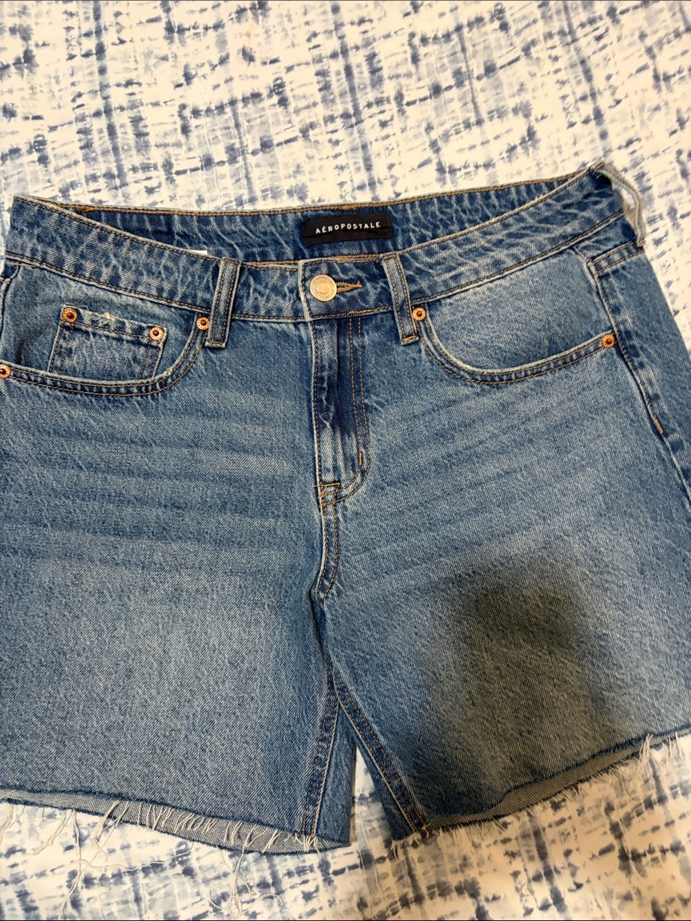 Aeropostale Light Blue Denim Jean Shorts